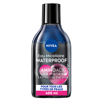 Démaquillant visage waterproof biphase micellaire NIVEA, 400ml