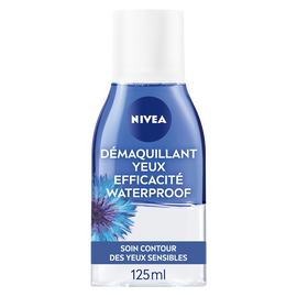 Démaquillant yeux waterproof bi-phase NIVEA VISAGE, 125ml