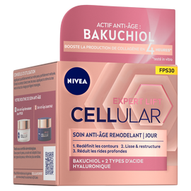 Soin visage de jour hyaluron cellular filler + elasticité NIVEA, pot de 50ml