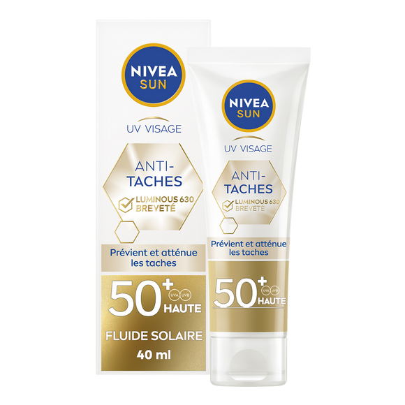 Fluide visage Luminous NIVEA Sun SPF50 40ml