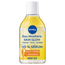 Eau Micellaire Sérum Glow NIVEA 400ml