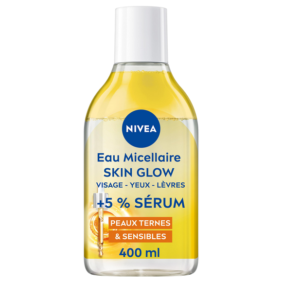 Eau Micellaire Sérum Glow NIVEA 400ml