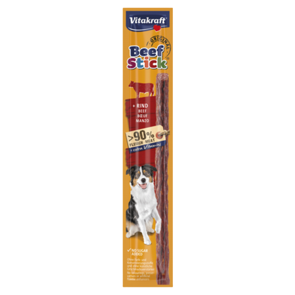 Beef stick boeuf friandise pour chien VITAKRAFT x1