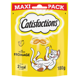 Friandises chat au fromage CATISFACTIONS - 180g