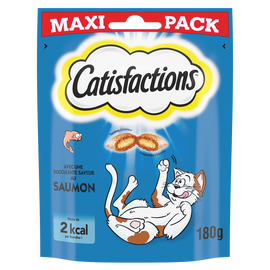 Friandises chat au saumon CATISFACTIONS - 180g