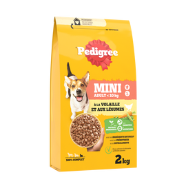 Croquettes petit chien à la volaille et aux légumes PEDIGREE - 2kg