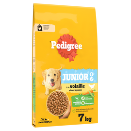 Croquettes chiot à la volaille et aux légumes PEDIGREE - 7kg