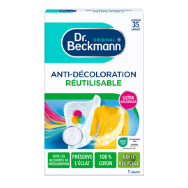 Maxi lingettes réutilisables anti-décoloration DR BECKMANN