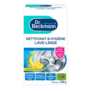 Nettoyant poudre hygiène lave-linge DR BECKMANN, boîte de 250g