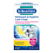 Nettoyant poudre hygiène lave-linge DR BECKMANN, boîte de 250g