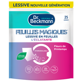 Lessive en feuilles éclatante DR BECKMANN x25 lavages