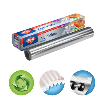 Aluminium ALBAL, rouleau de 40m