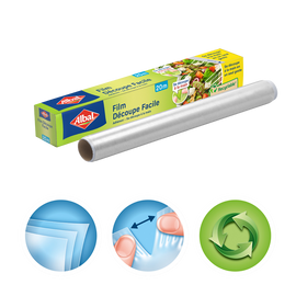 Film alimentaire découpe facile ALBAL, 20m