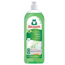 Liquide vaisselle écologique parfum citron vert RAINETT, 750ml