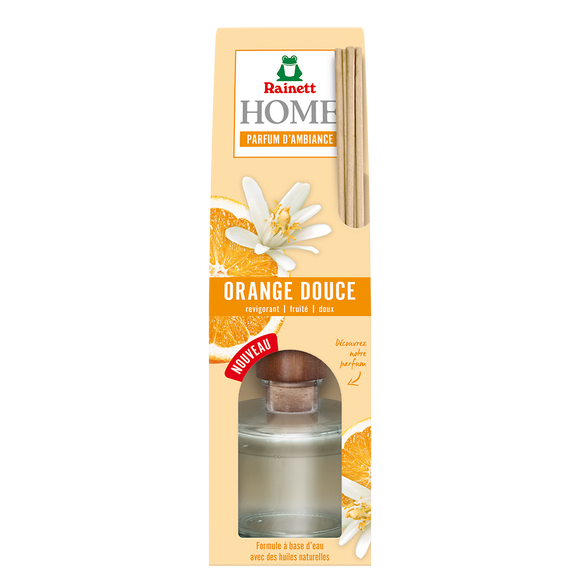 Parfum d'ambiance RAINETT Ecologique Orange Douce 90mL