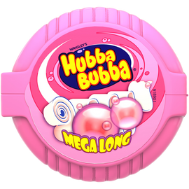 Chewing gum fruits HUBBA BUBBA, rouleau 56g