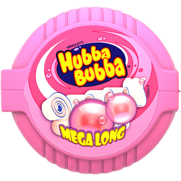Chewing gum fruits HUBBA BUBBA, rouleau 56g