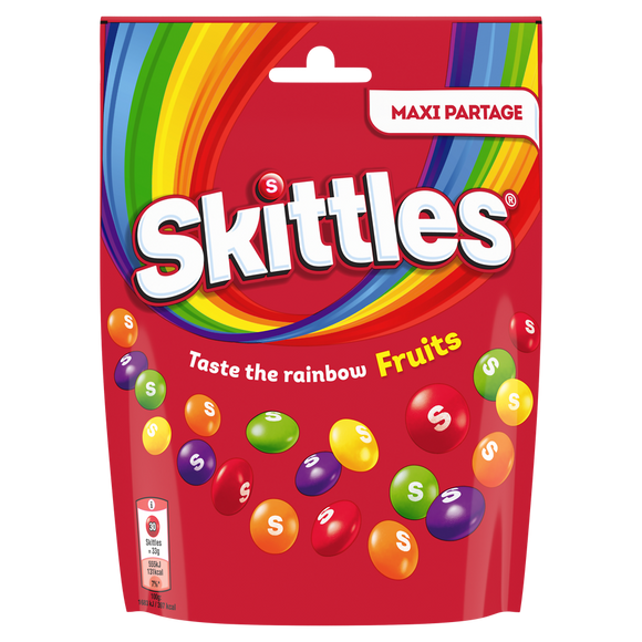 SKITTLES fruits, pochon 318g