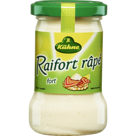 Raifort authentique KUHNE, bocal de 140g