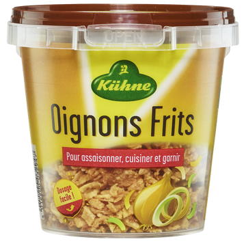 Oignons frits KUHNE, boîte de 100g