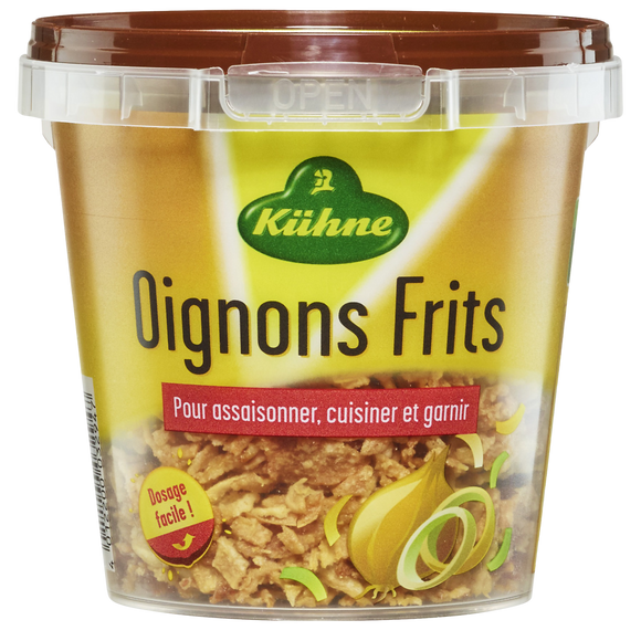 Oignons frits KUHNE, boîte de 100g