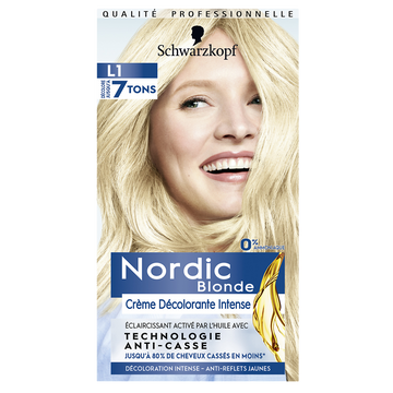 Coloration permanente crème décolorante intense SCHWARZKOPF NORDIC - 209ml
