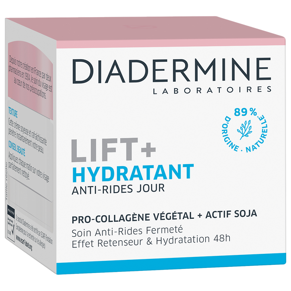 Soin visage anti-rides de jour lift hydratant DIADERMINE, 50ml