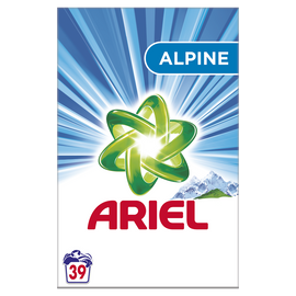 Lessive Poudre Détergent ALPINE ARIEL, 2.535KG