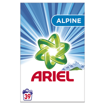 Lessive Poudre Détergent ALPINE ARIEL, 2.535KG