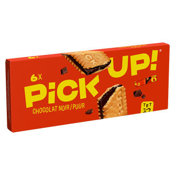 Pick-up fourré au chocolat noir Bahlsen x6, 168g