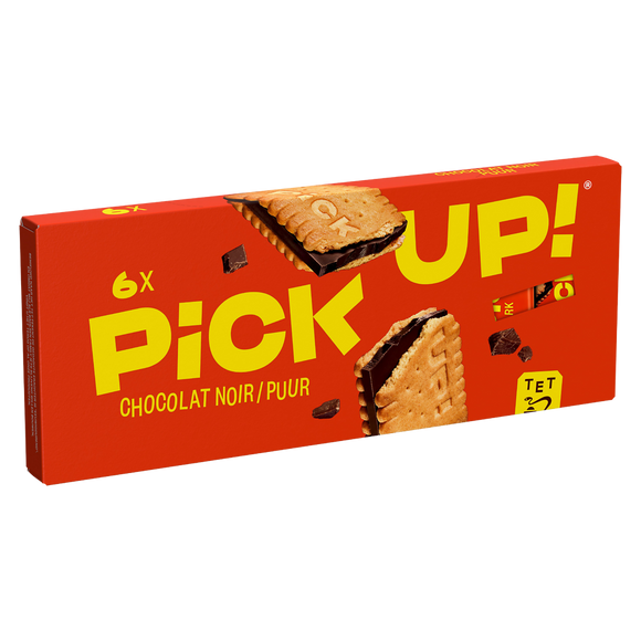Pick-up fourré au chocolat noir Bahlsen x6, 168g