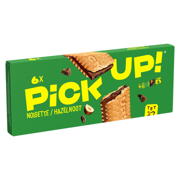 Biscuits noisette Pick-Up BAHLSEN x6, 168g