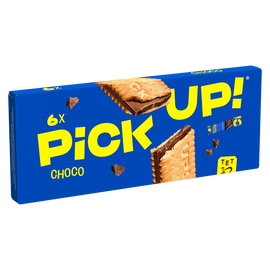 Biscuits au chocolat au lait Pick-Up BAHLSEN x6, 168g