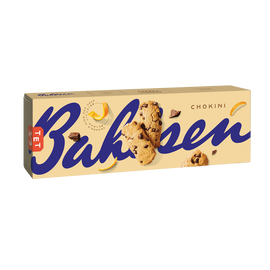 Biscuits à l'orange et pépites de chocolat Chokini BAHLSEN, 125g