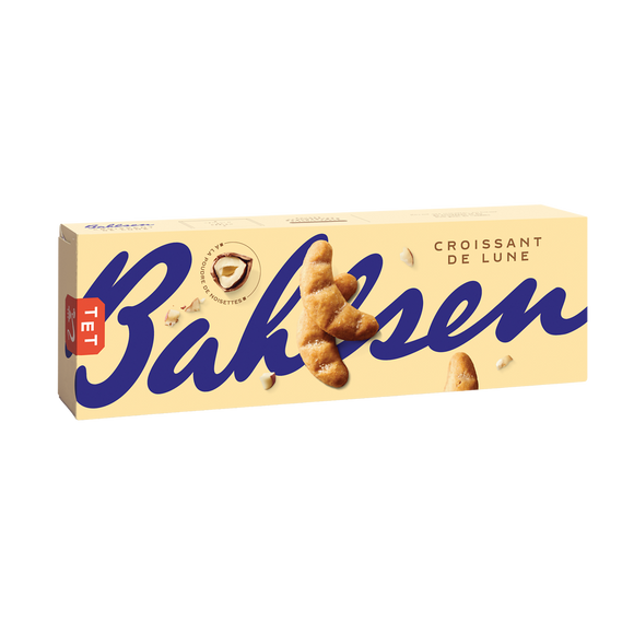 Biscuits aux noisettes Croissant de Lune BAHLSEN, 125g