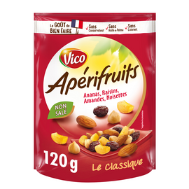 Mélange de graines et fruits APERIFRUITS rouge, 120g