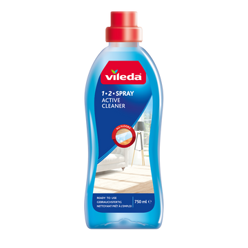 Bouteille nettoyante spray 1.2 VILEDA, recharge de 750ml