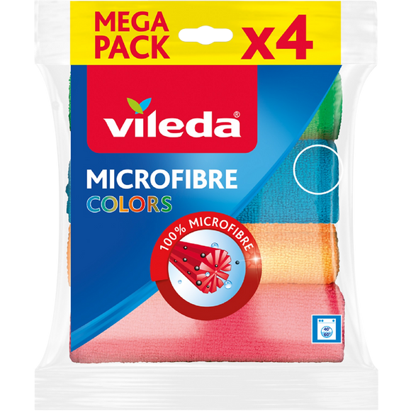 Lavette colors multipack VILEDA x4