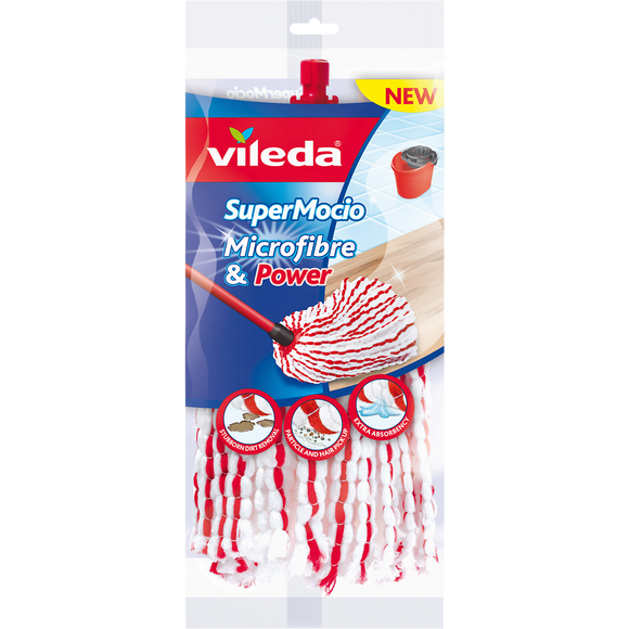 Recharge microfibre/power VILEDA supermocio -