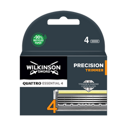 Lames pour rasoir Quattro Titanium Precision WILKINSON, x4