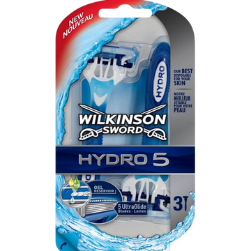 Rasoir jetable hydro 5 WILKINSON, x3