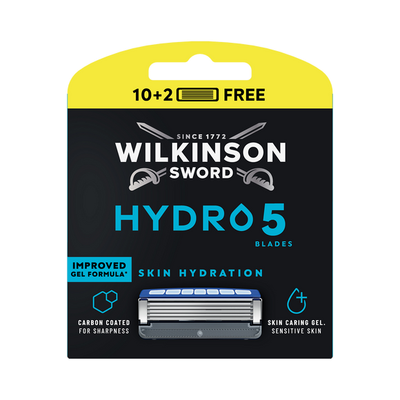 Lames HYDRO WILKINSON 5 x 10 + 2 gratuites