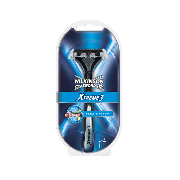 Rasoir pour homme 3 lames Système Xtreme 3 WILKINSON