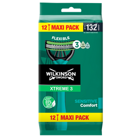 Wilkinson Xtreme 3 Pure Sensitive Rasoirs jetables Homme x12