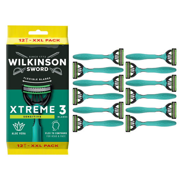 Rasoirs Jetables Xtreme 3 Sensitive Comfort WILKINSON - x12