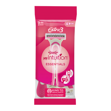 Rasoir my intuition extra 3 essentials WILKINSON x4
