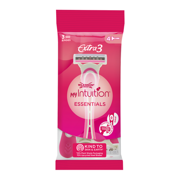 Rasoir my intuition extra 3 essentials WILKINSON x4