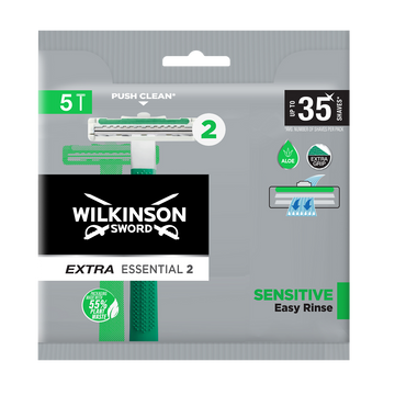 WILKINSON RASOIRS JETABLES 2 LAMES EXTRA ESSENTIAL x5