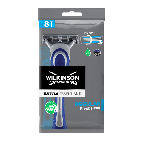 Rasoir masculin jetable extra III essentials WILKINSON, x8