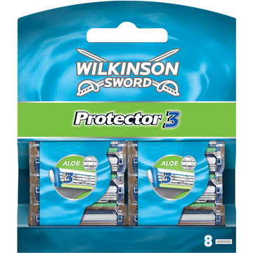 Lames de rasoir Protector 3 WILKINSON, x8